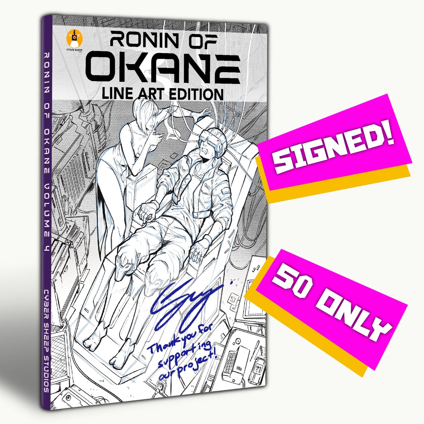 Line Art Book - Volume 4 (only 5 left)