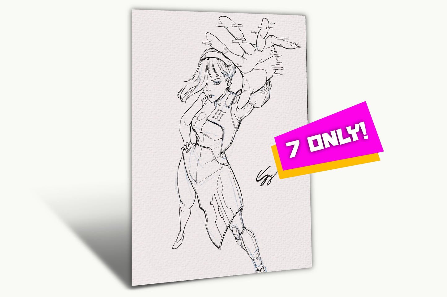 Hand-Drawn Sketch (Limited)