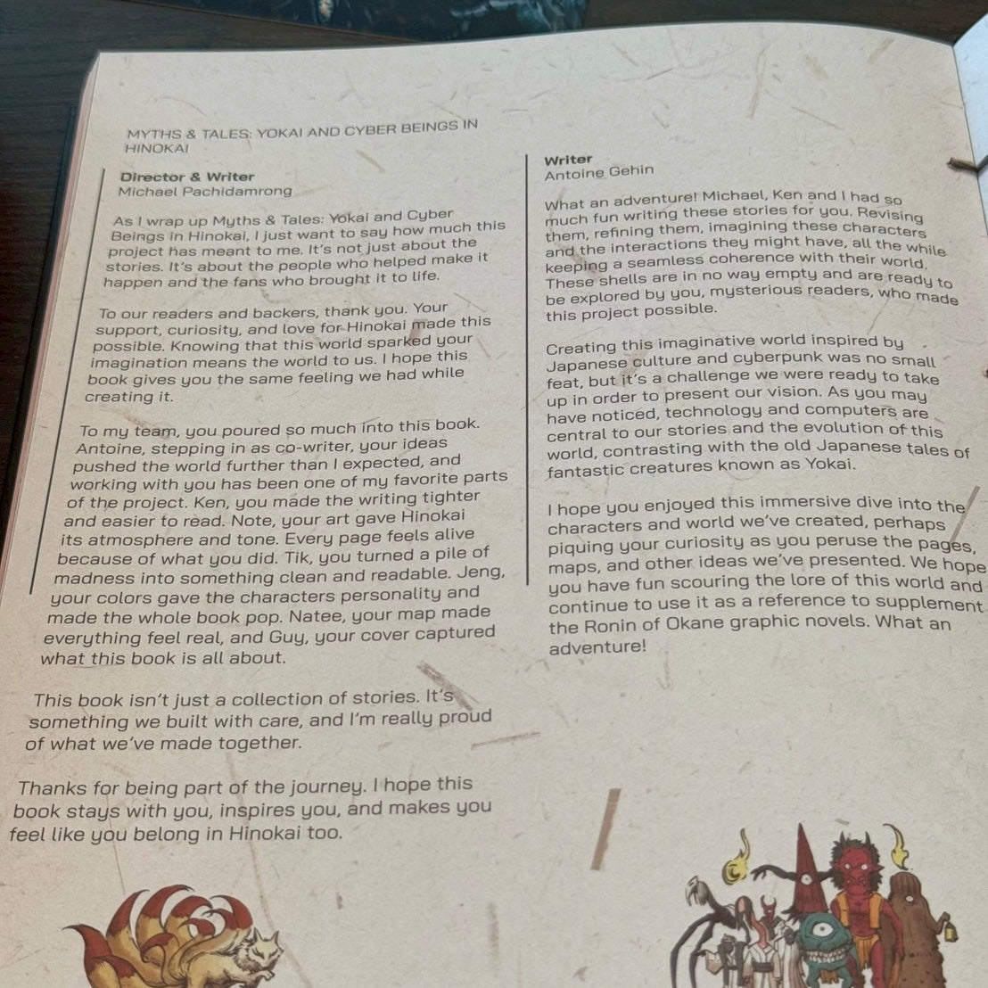 Myths & Tales: Yokai And Cyber Beings In Hinokai