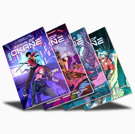 RONIN OF OKANE VOL.1-4 Hardcover Bundle (20% OFF)