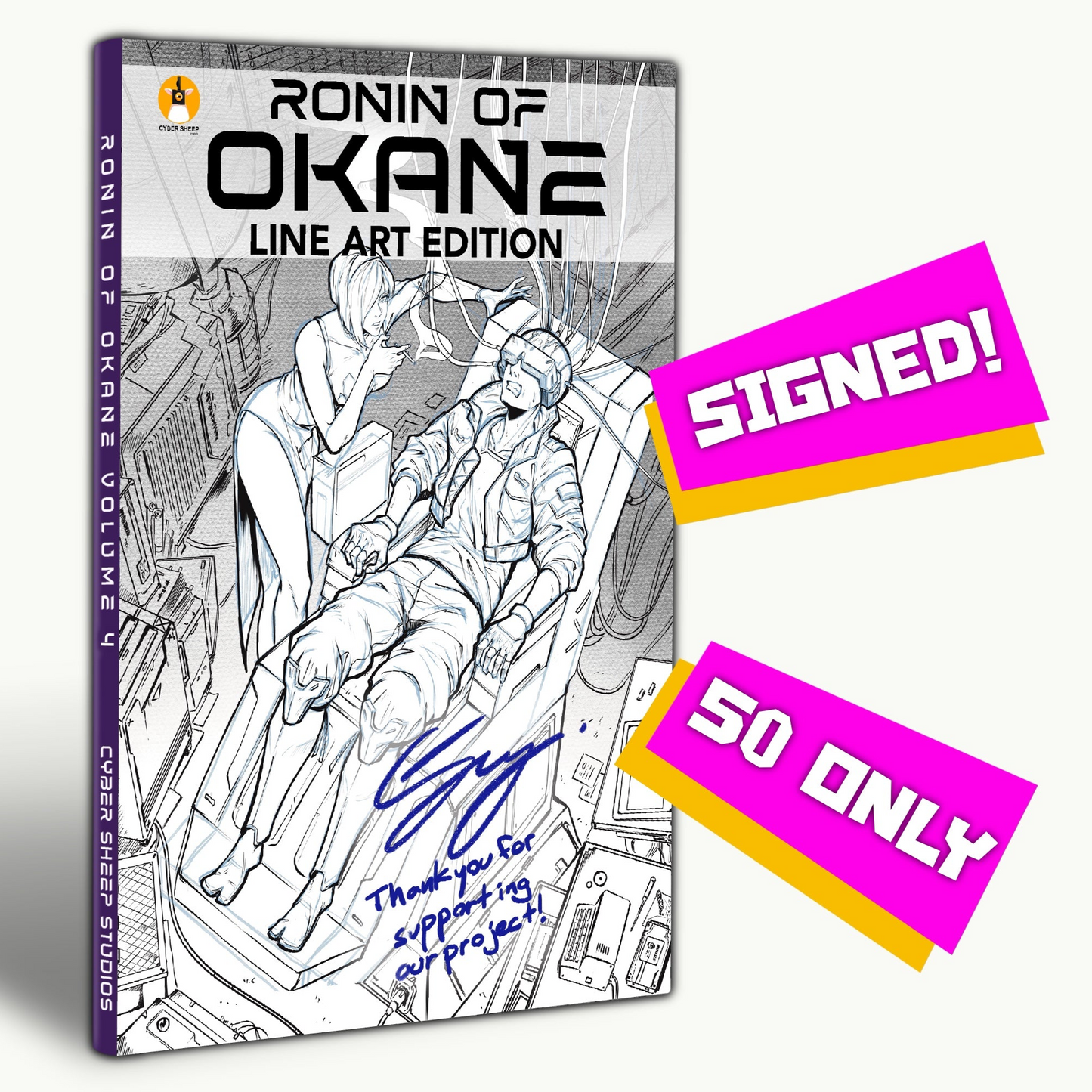 Line Art Book - Volume 4 (only 5 left)