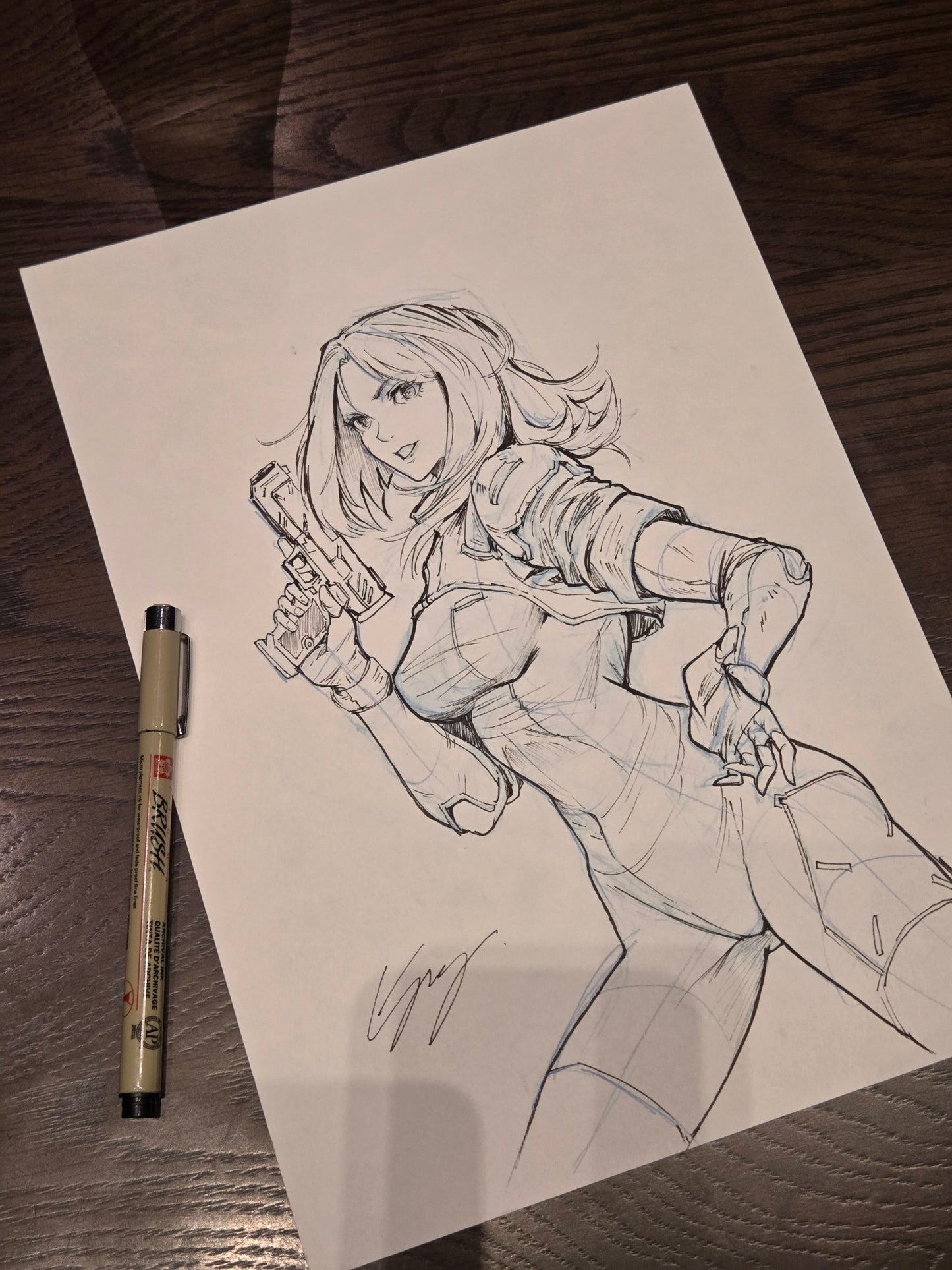 Hand-Drawn Sketch (Limited)
