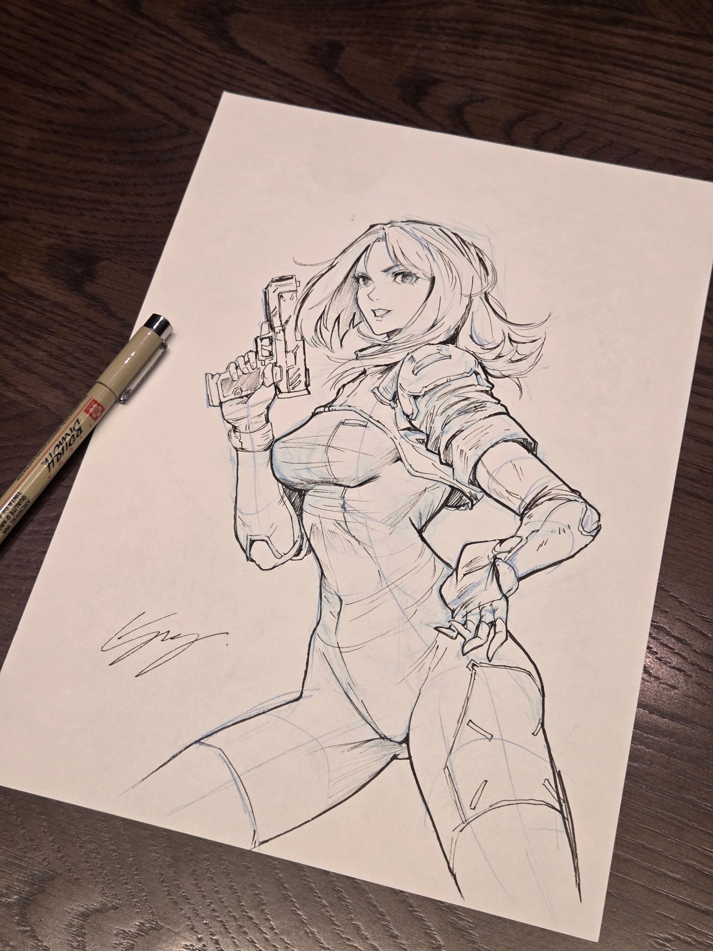 Hand-Drawn Sketch (Limited)