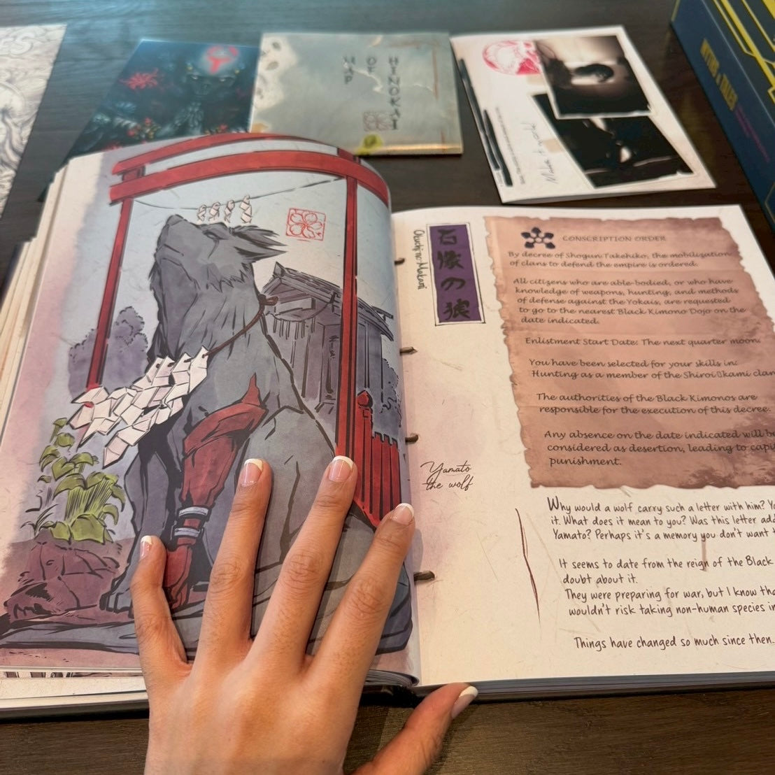 [ Box Set, only 20 sets left ] Myths & Tales: Yokai And Cyber Beings In Hinokai