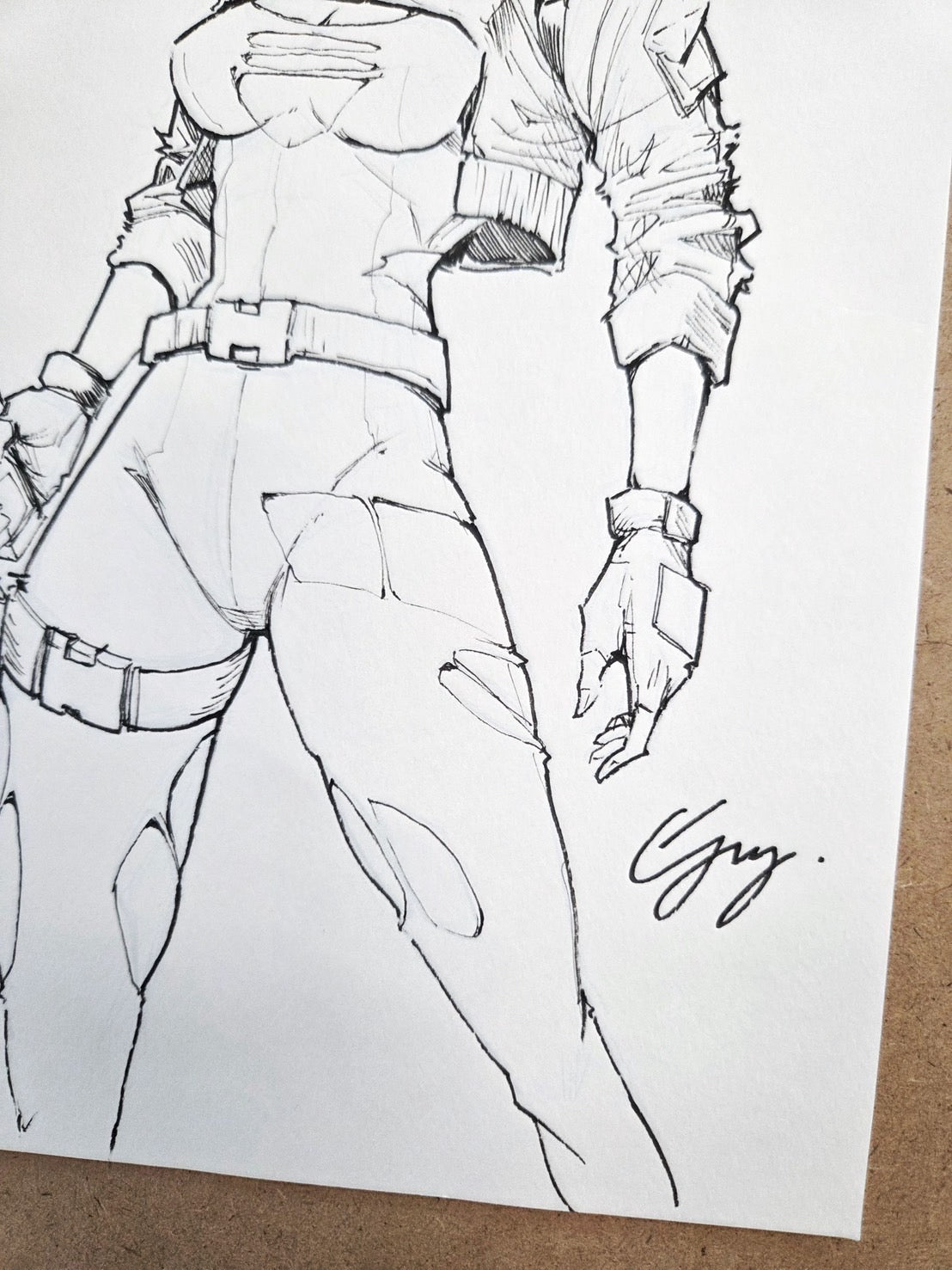 Hand-Drawn Sketch (Limited)