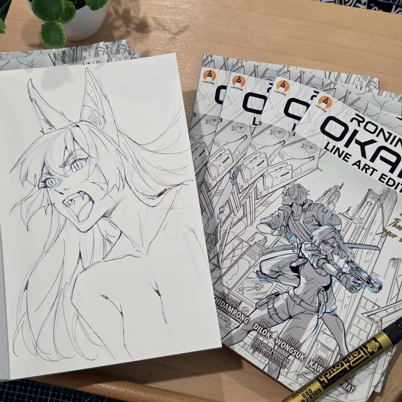 Line Art Book - Volume 5 (Limited)