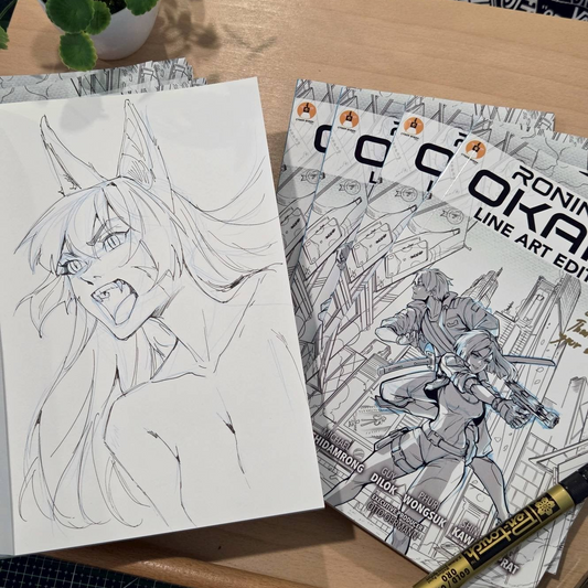 Line Art Book - Volume 5 (Limited)