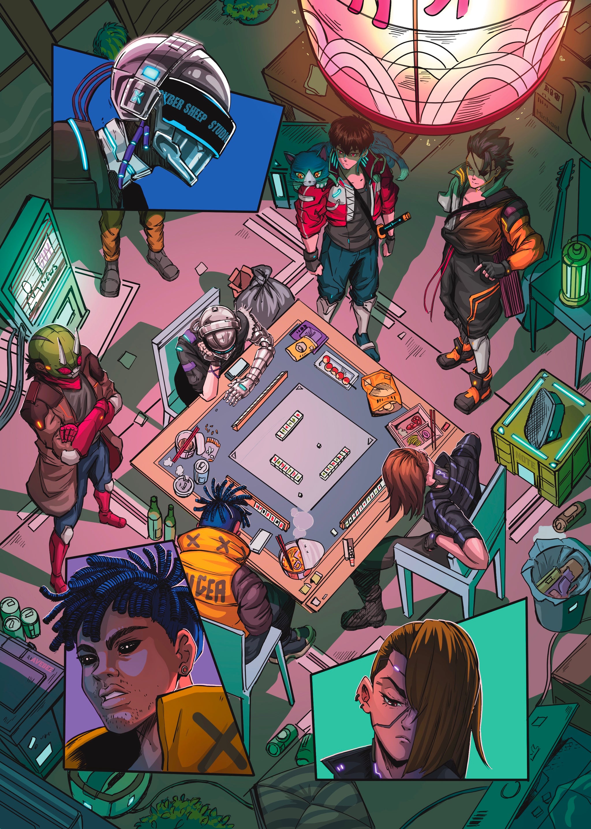 RONIN OF OKANE VOL.2 Hardcover Cyber sheep Official store